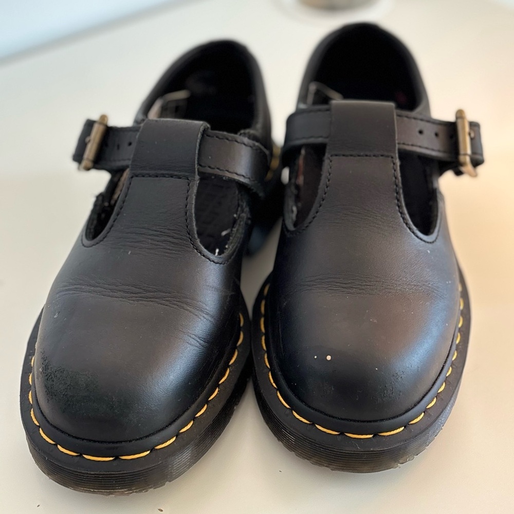 Doc Martens Polley Smooth Leather Mary Janes